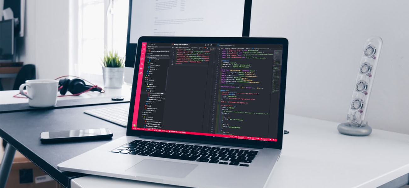 Framework Angular pour un projet de création de site agence web Yoozly
