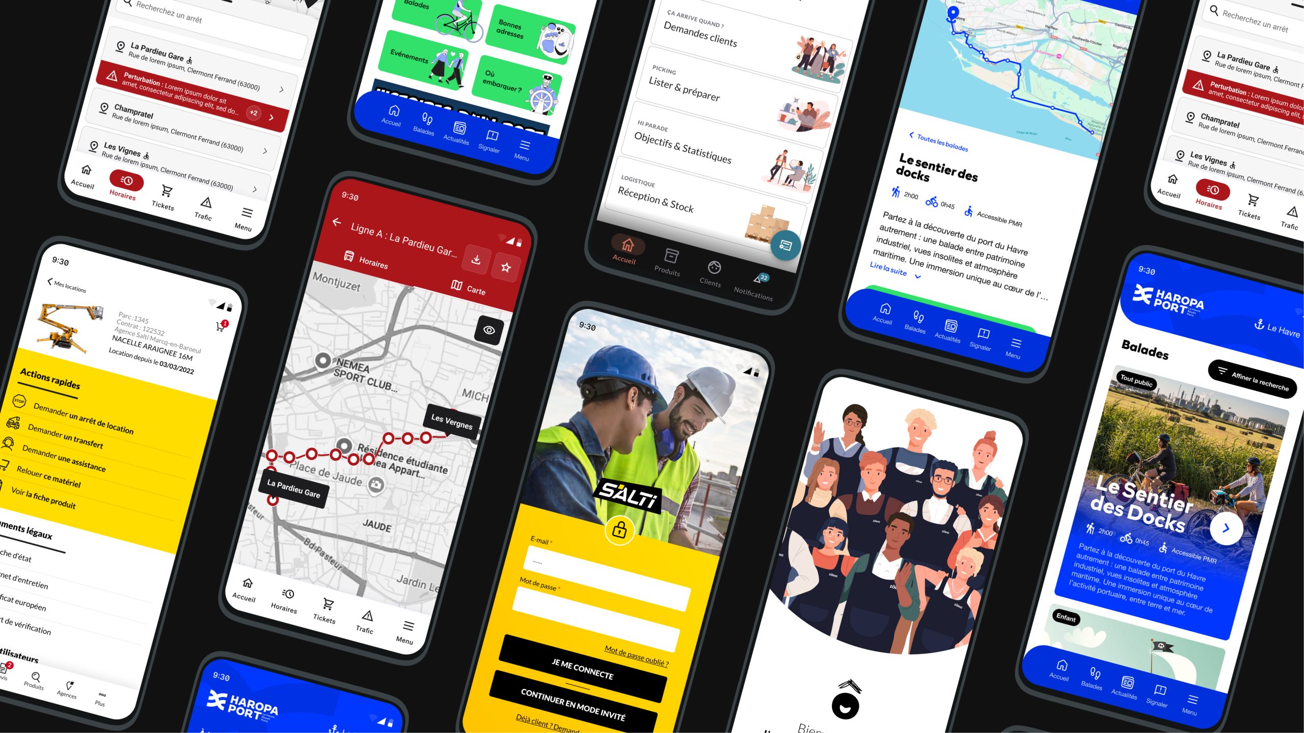 Applications mobiles Yoozly