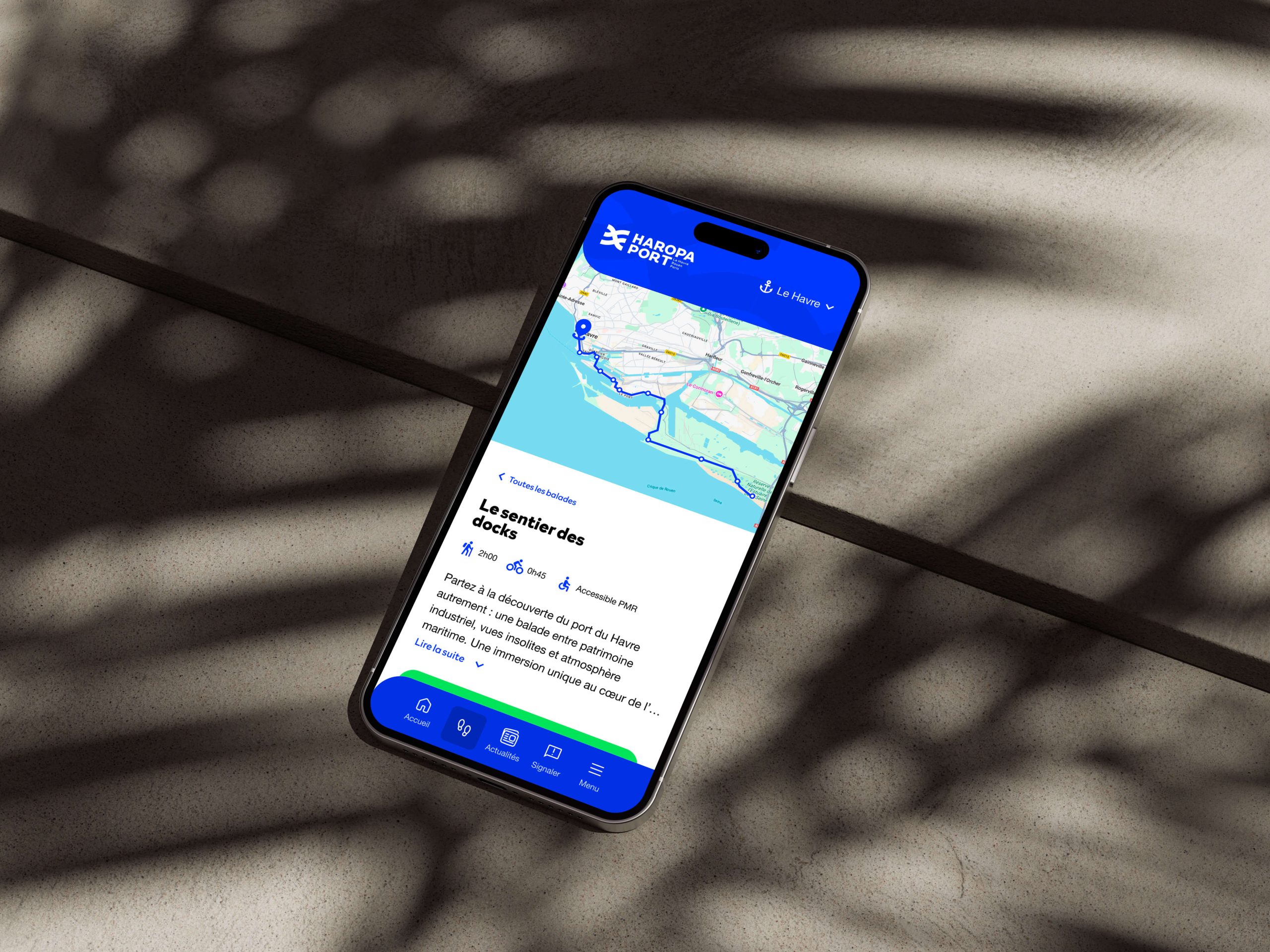 Application Mobile Haropa Port Paris Le Havre