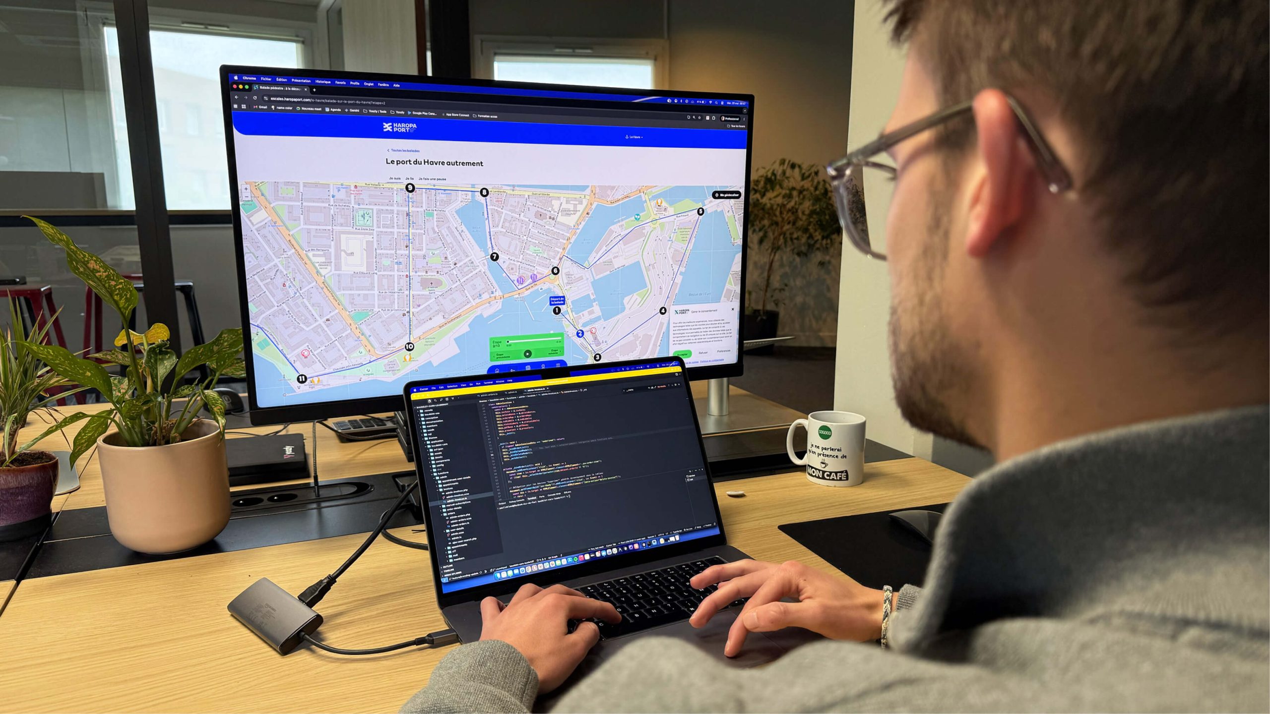 Développement web app Haropa Port
