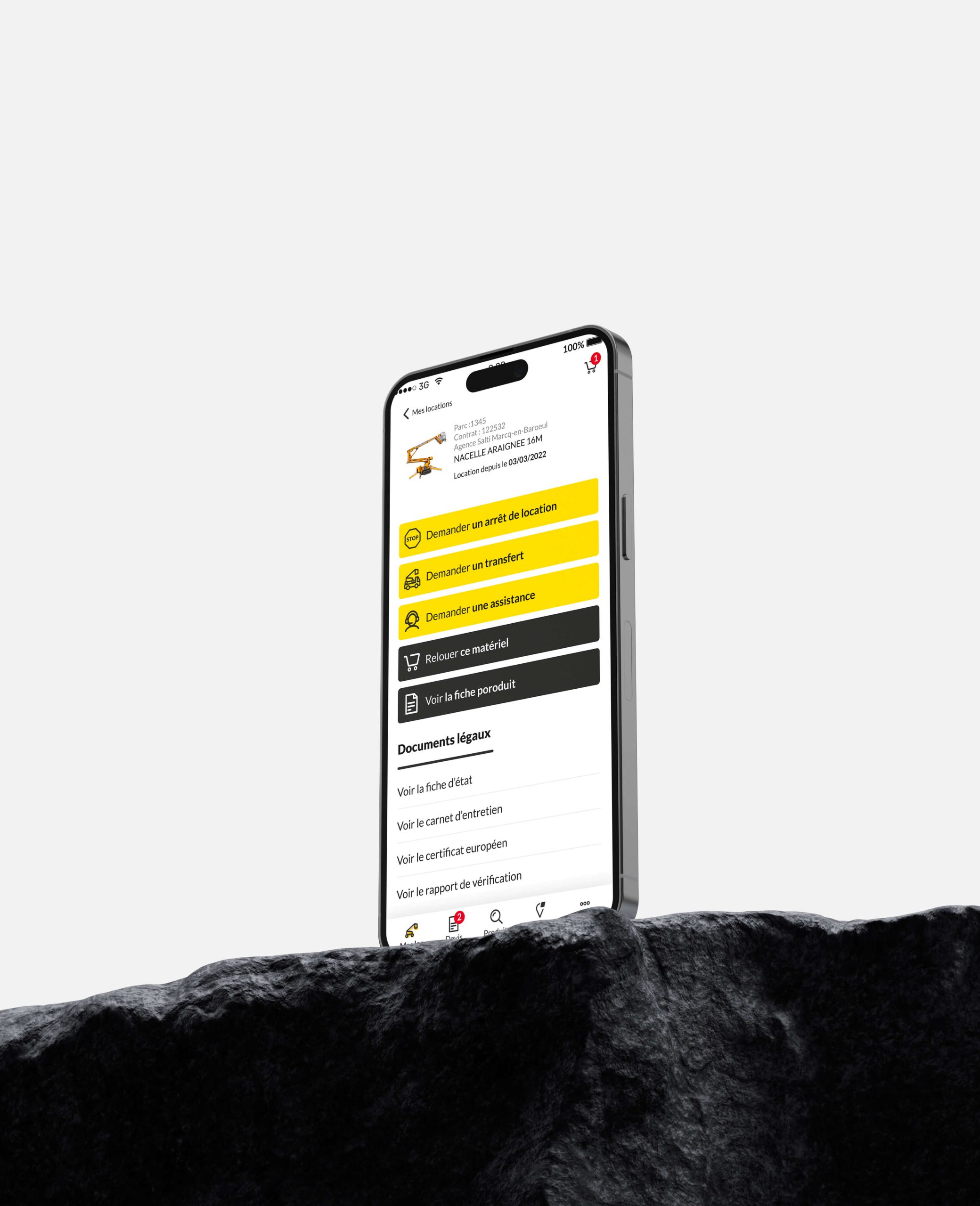 Espace client Salti Mobile