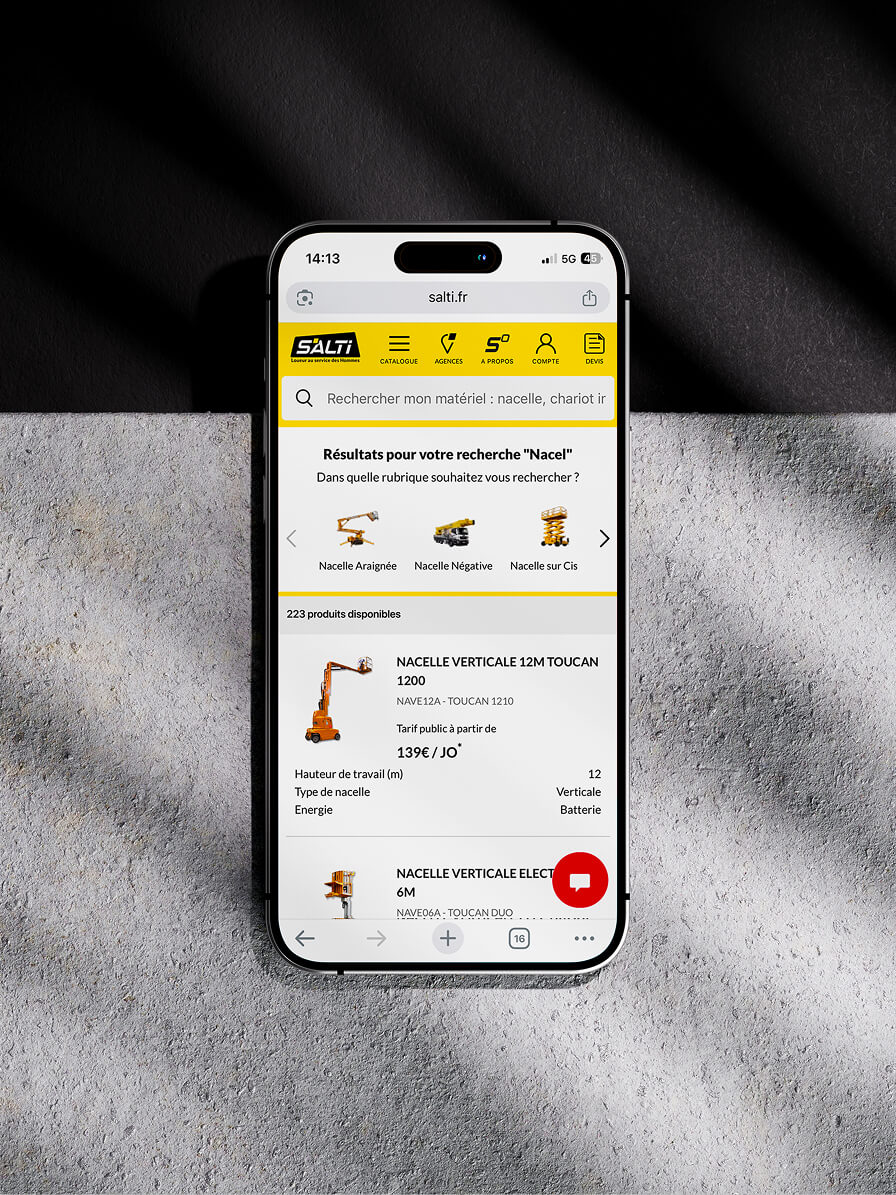 SALTI.fr, un projet e-commerce de demandes de devis au service du business terrain