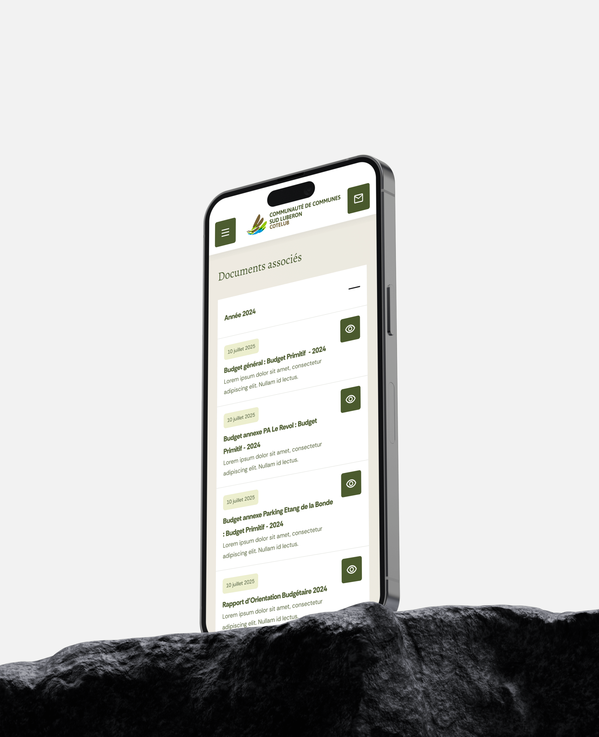 Cotelub Site web Responsive gestion documentaire