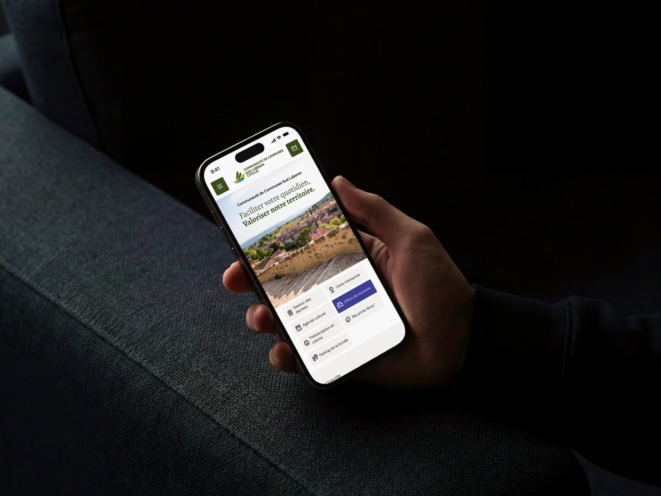 Site web - Cotelub sur mobile Responsive