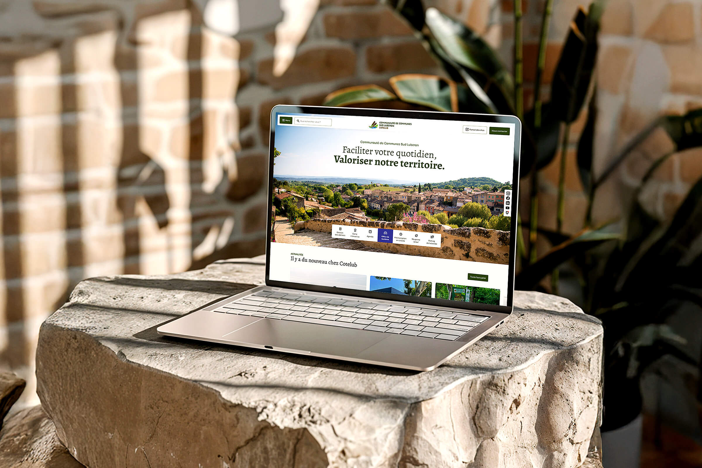 Cotelub - Site web communauté de commune Sud Luberon
